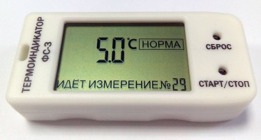 Электронный термоиндикатор ФС-3 многоразовый